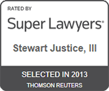 Logo Recognizing Justice Law Firm, LLC's affiliation with Super Lawyers